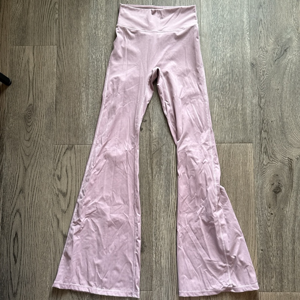 Altar’d State Revival Light Pink Yoga Pants Bootcut